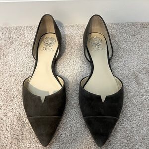 Vince Camuto Women’s Gray Suede Sandals Size 9.5